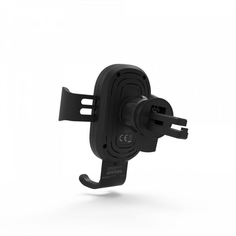 3701263525046-JAYM - Support voiture universel - Fixation grille - Charge induction universelle - 15W - Câble USB-C --3