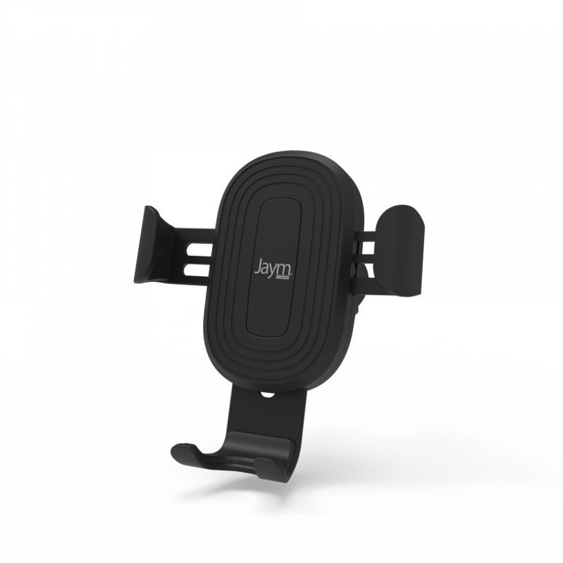 3701263525046-JAYM - Support voiture universel - Fixation grille - Charge induction universelle - 15W - Câble USB-C --1