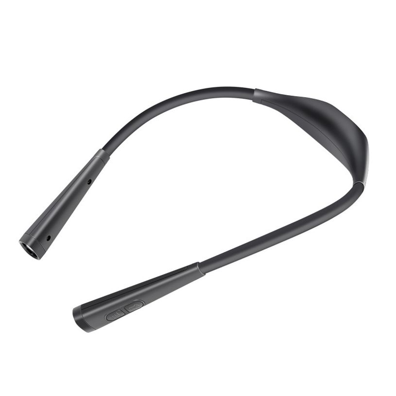 3701781701151-JAYM - Lampe de lecture de cou - Rechargeable - noir--0
