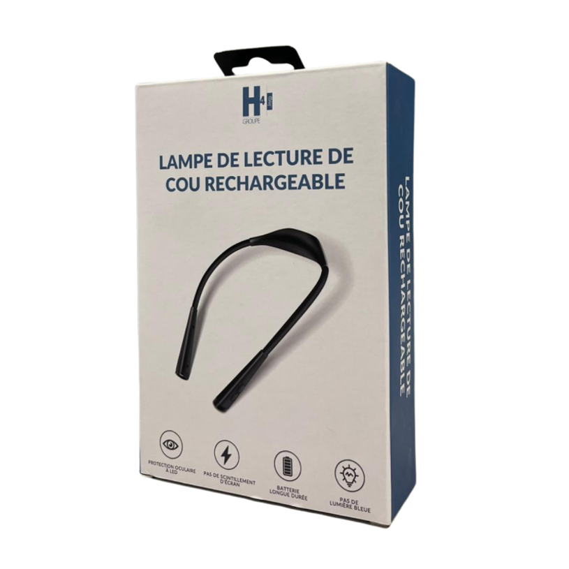 3701781701151-JAYM - Lampe de lecture de cou - Rechargeable - noir--1