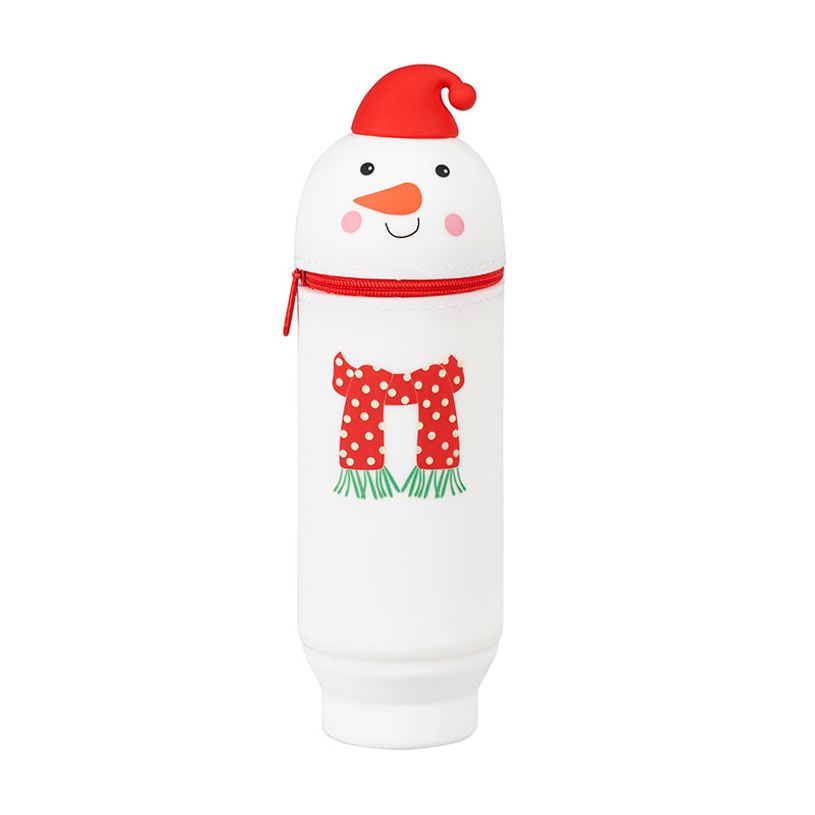 3135252775004-Viquel - Trousse pot à crayons Noël en silicone - Disponible en différents modèles--0