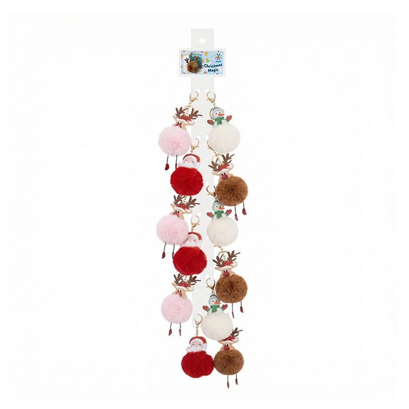 3135257905000-Viquel - Porte-clés Peluche Noël - Disponible en différents modèles--1