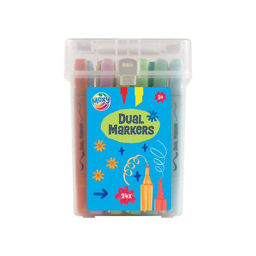 8715427182063-Feutres double pointe x24 - Kit de coloriage--2