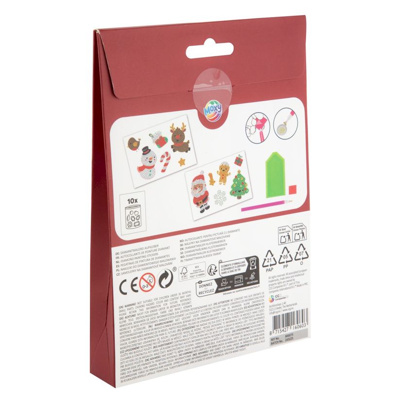 8715427160603-Kit 12 autocollants Noël - Peinture diamant - Loisir créatif--1