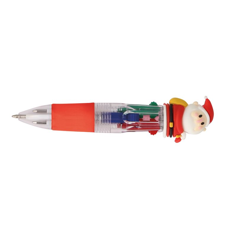 4014421210470-Mini Stylo Bille Multipen 4 Couleurs Santa--0