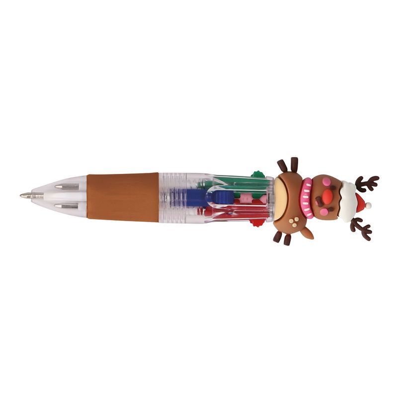 4014421210494-Mini Stylo Bille Multipen 4 Couleurs Rudolph--0