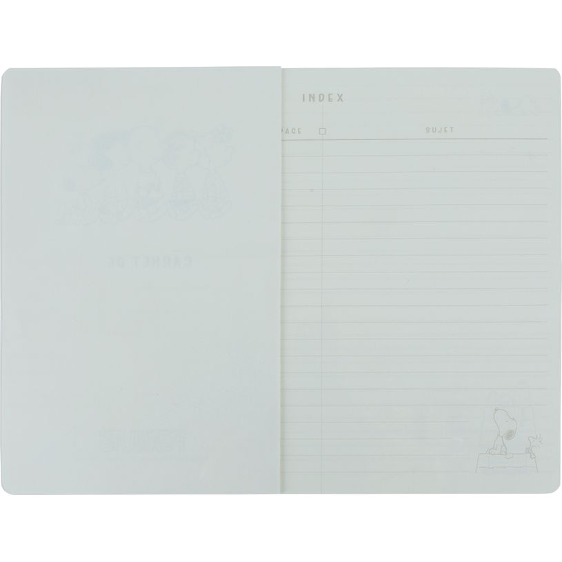 3664447237404-Peanuts - Carnet A5 Souple Ligné Illustré - La Neige - 128 Pages--1