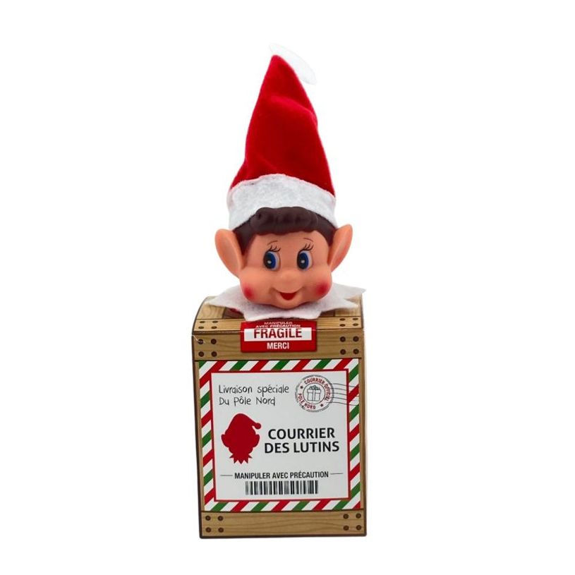 3701276512576-Elves Behavin' Badly - Lutin Farceur Elfie Garçon - 30 cm--0