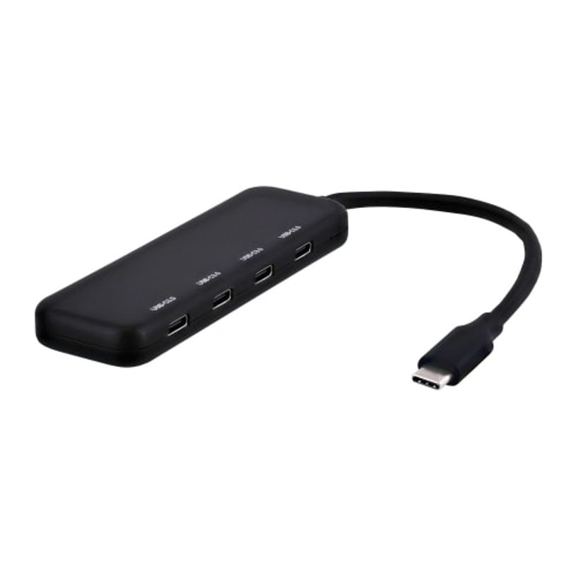 3303170117699-T'nB Hub USB Type-C 4 ports USB 3.0 - Noir - 5 Gbps (405280330)--0