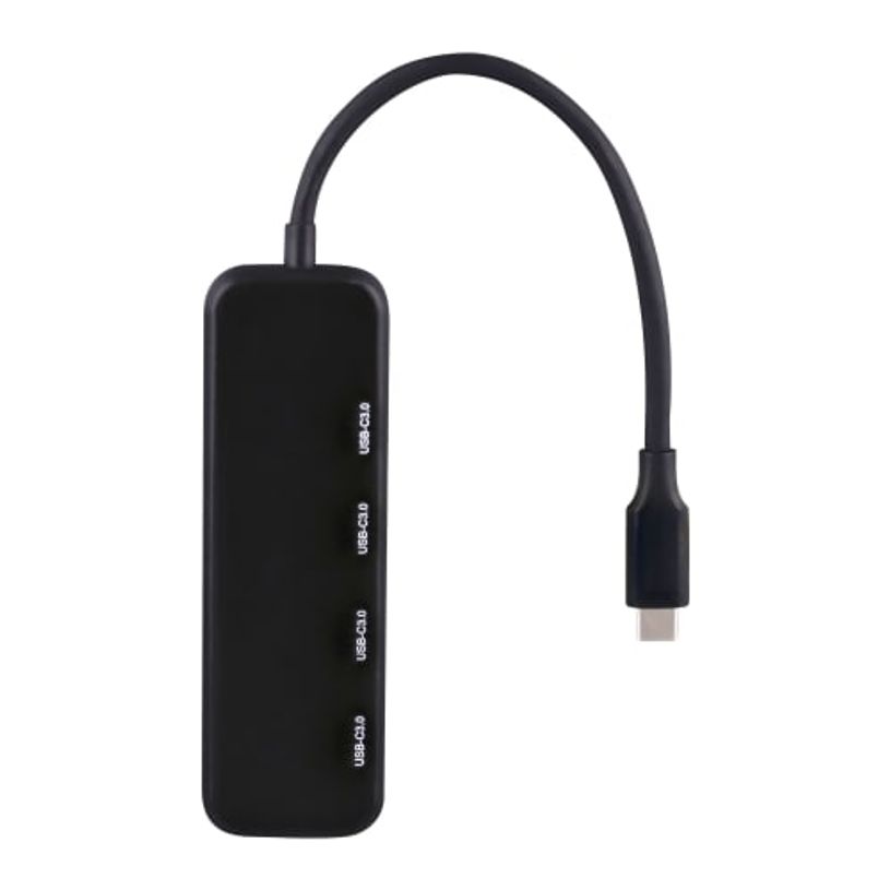 3303170117699-T'nB Hub USB Type-C 4 ports USB 3.0 - Noir - 5 Gbps (405280330)--1