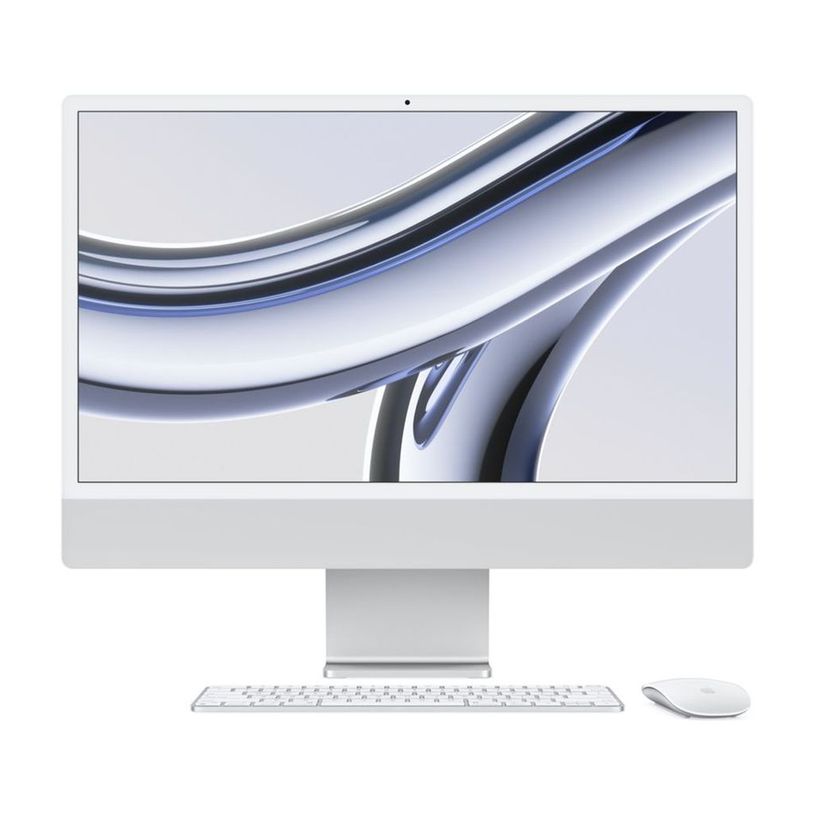 194253778493-Apple iMac 24" 4.5K M3 8 Go RAM 256 Go SSD Argent 2023--0