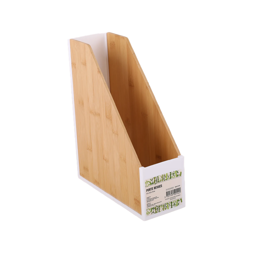 404052807639-Porte-Magazines Bambou - 31,5 x 25,9 x 10 cm--0