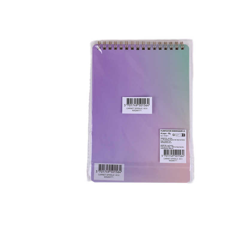 404052807714-Carnet Spirale A5 - 60 Pages - 80 g--6