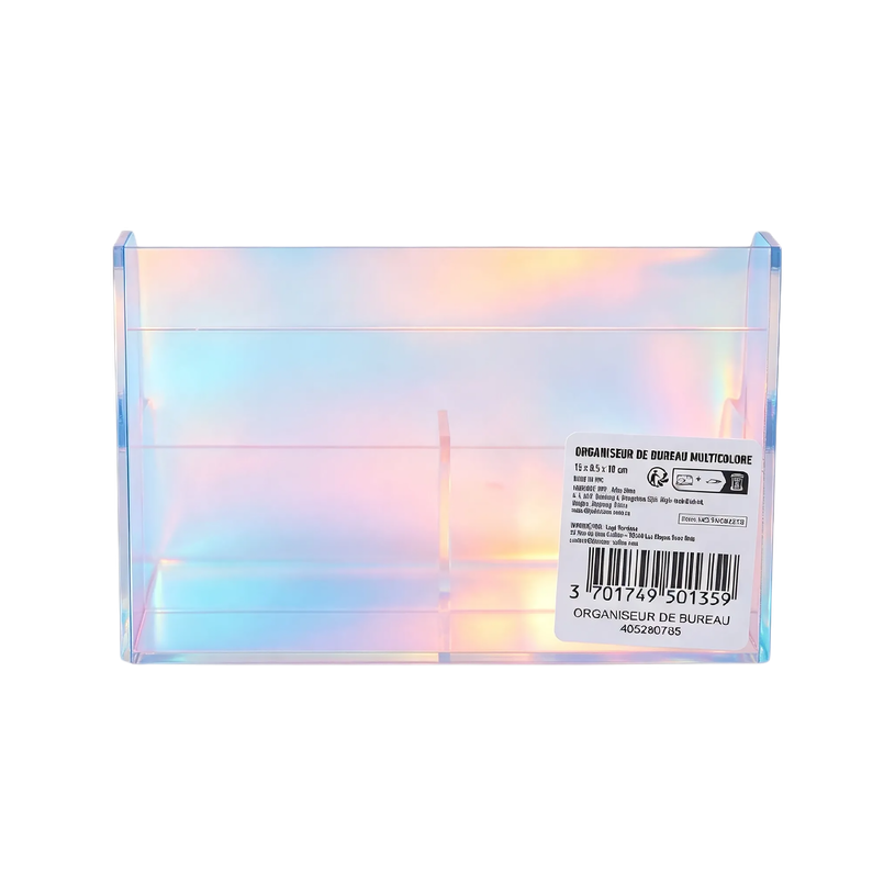 404052807851-Organiseur de Bureau Multicolore avec Plateau Acrylique--3
