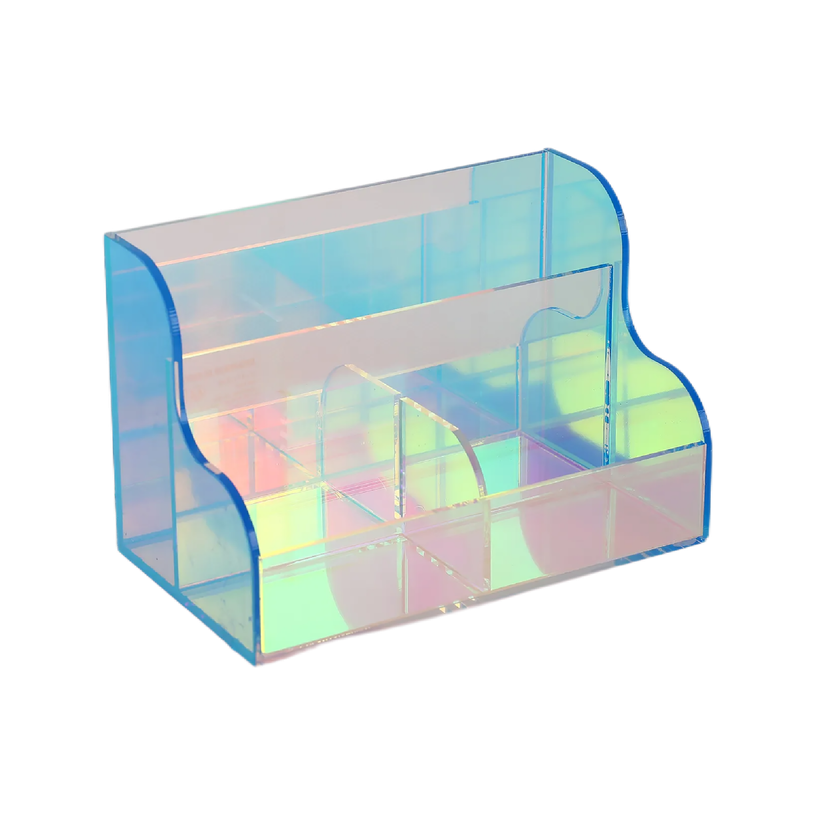 404052807851-Organiseur de Bureau Multicolore avec Plateau Acrylique--2