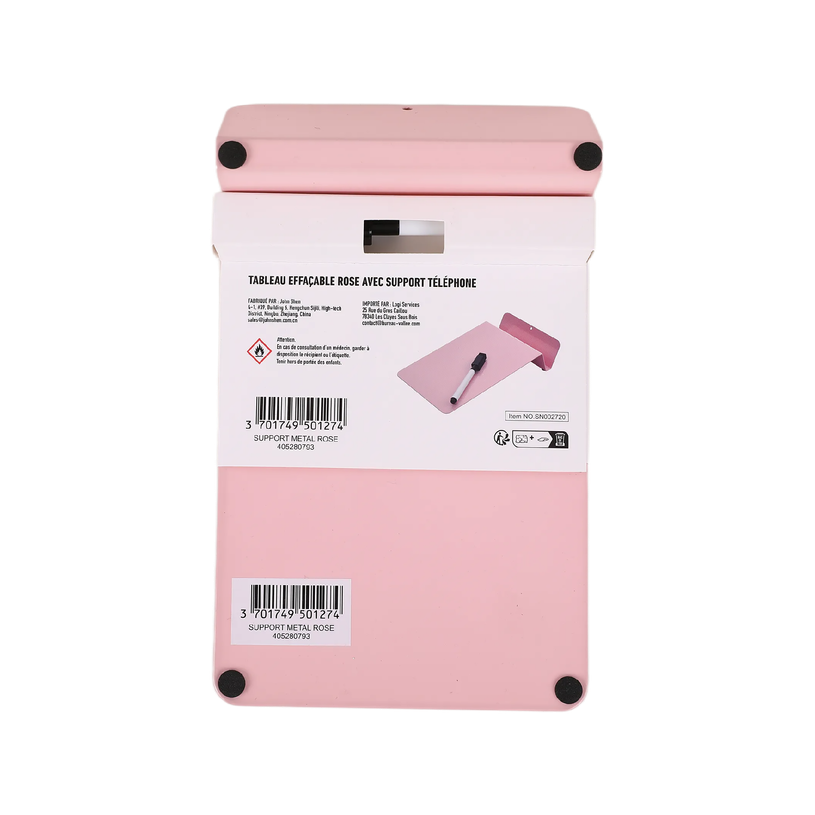 404052807936-Support Métal Rose avec Support Téléphone--4