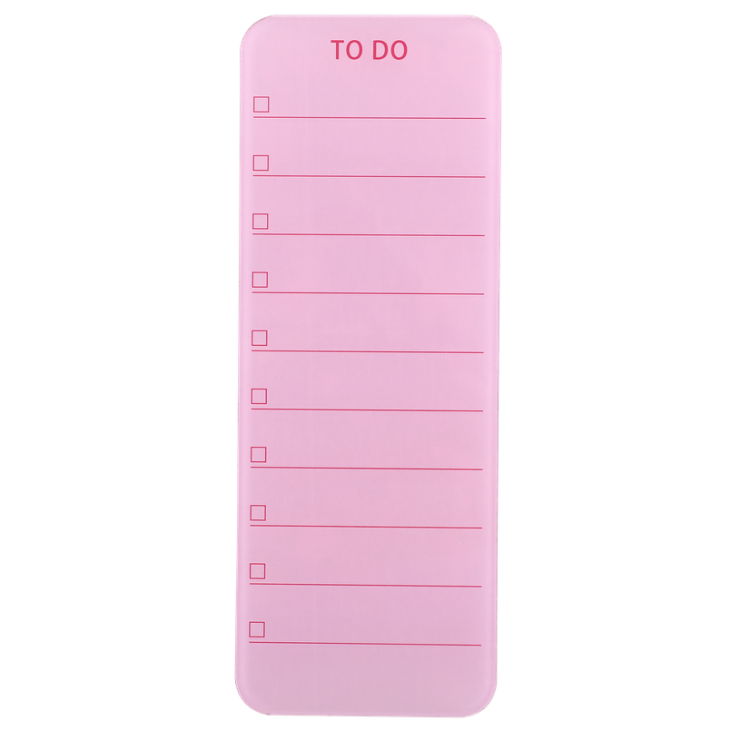 404052807950-Bloc Mémo Acrylique Magnétique avec Marqueur - 24 x 9 cm--11
