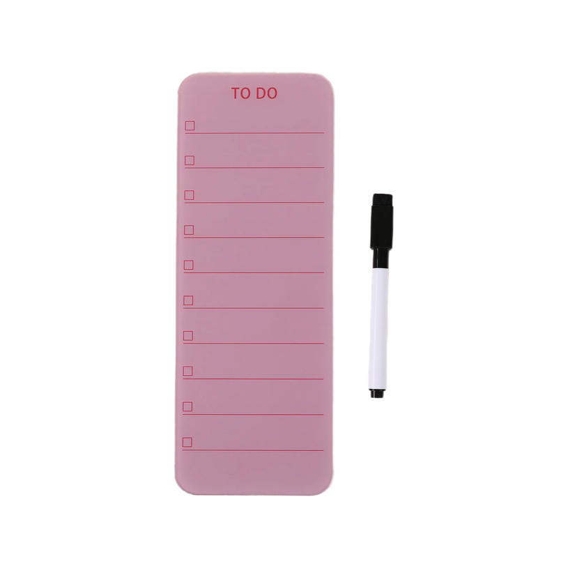404052807950-Bloc Mémo Acrylique Magnétique avec Marqueur - 24 x 9 cm--8
