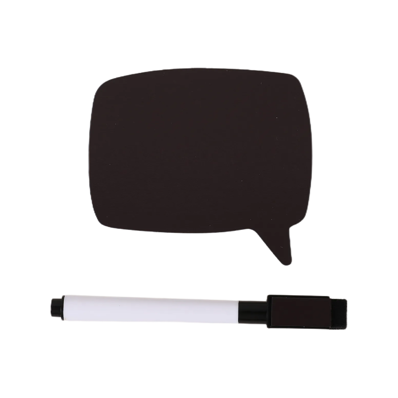 404052807974-Bloc Mémo Magnétique avec Marqueur Effaçable - Forme Rectangle - 9 x 8 cm--6