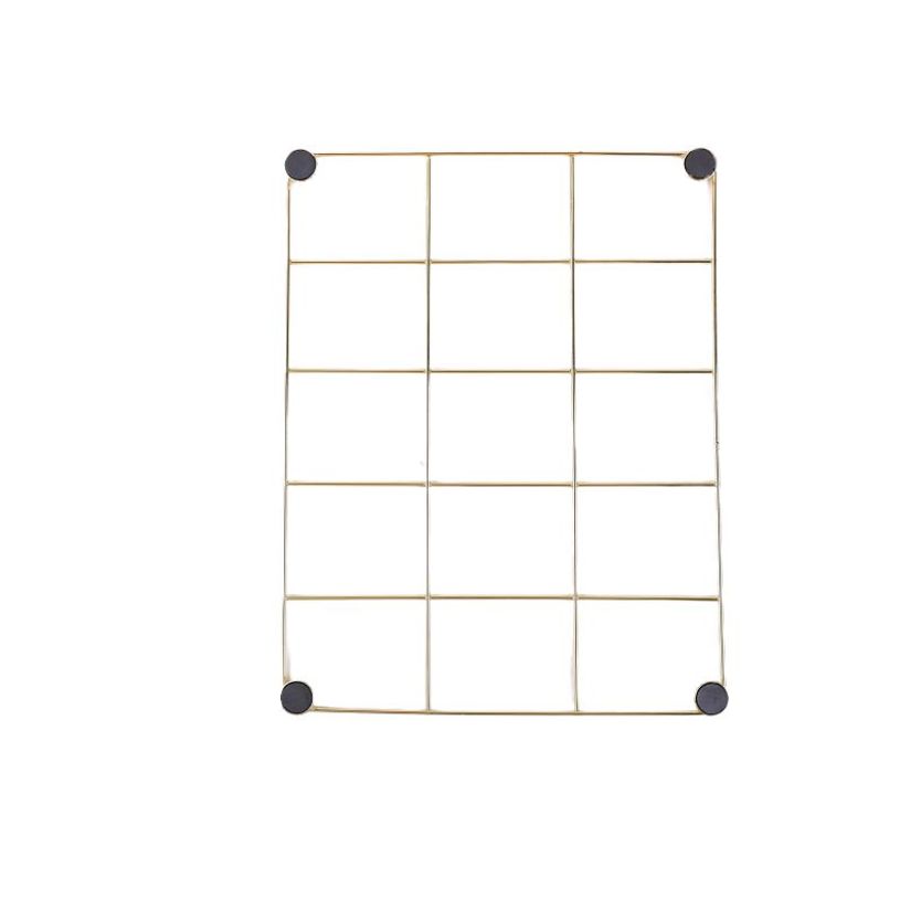 404052808049-Pêle-Mêle Mémo - Grille Métallique - 21 x 28 cm - 4 Aimants Inclus--4