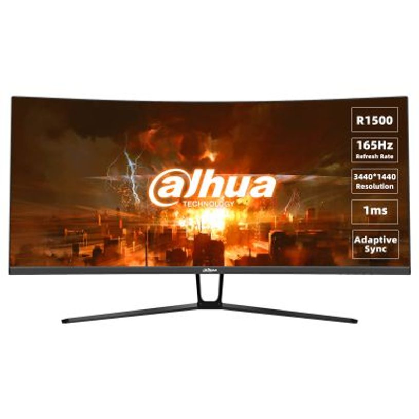 6937552424036-DHI-LM34-C320C - Écran LED 34" - incurvé - QHD (3440 x 1440)--0