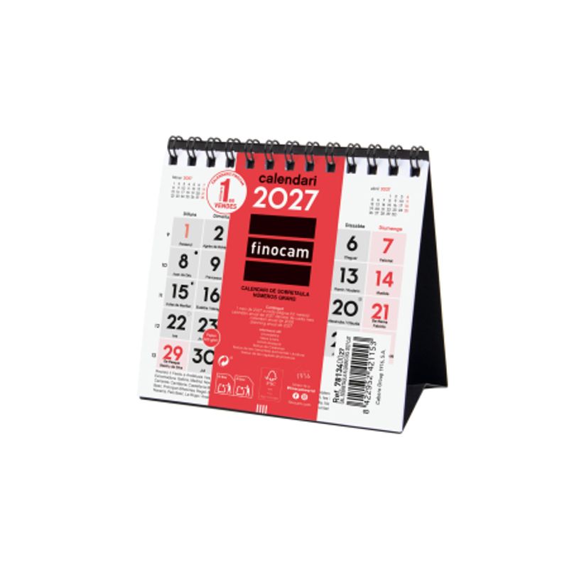 8422952421153-Finocam Calendario Neutro De Sobremesa Números Grandes 2027 – 110 x 100 mm--0