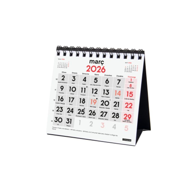 8422952421153-Finocam Calendario Neutro De Sobremesa Números Grandes 2027 – 110 x 100 mm--1