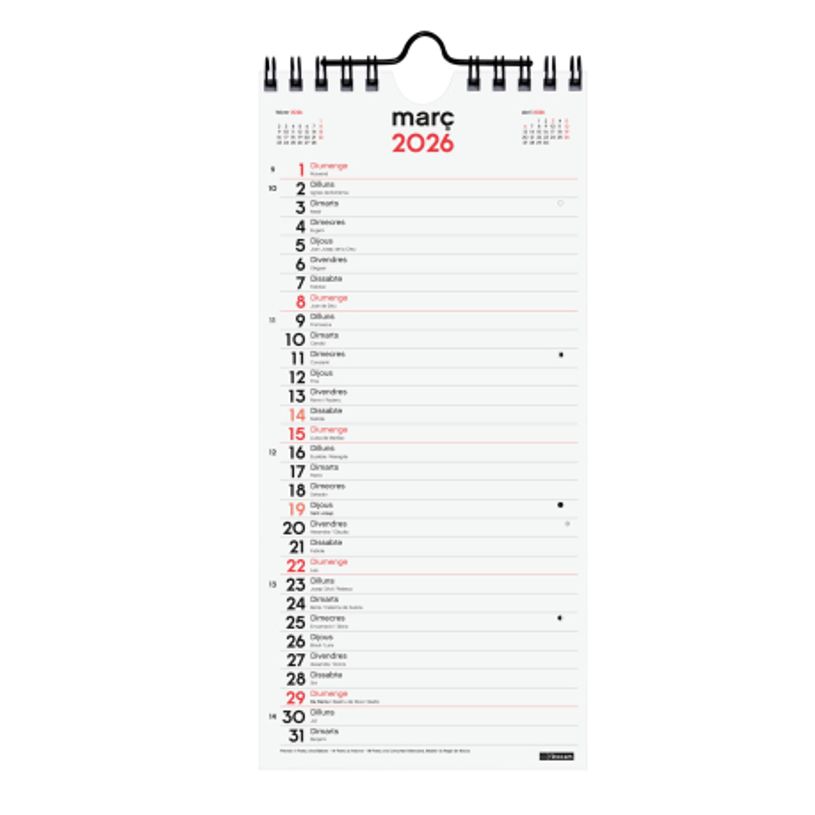 8422952424208-Finocam Calendario Neutro De Pared Para Escribir 2027 – 110 x 235 mm--1