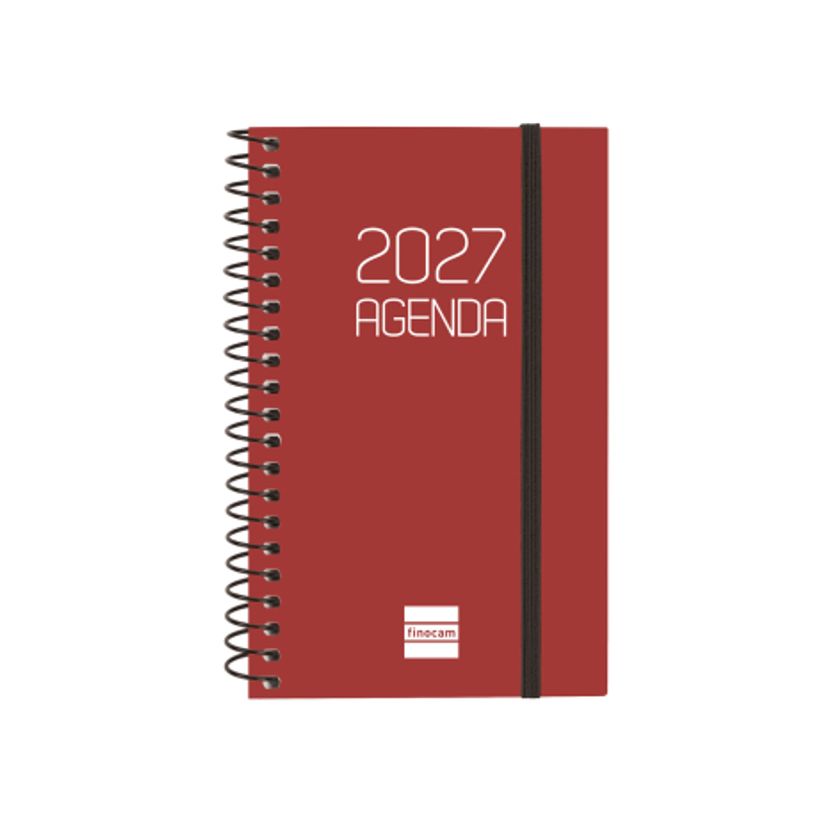 8422952427650-Finocam Agenda Espiral Opaque 2027 – 79 x 127 mm--0
