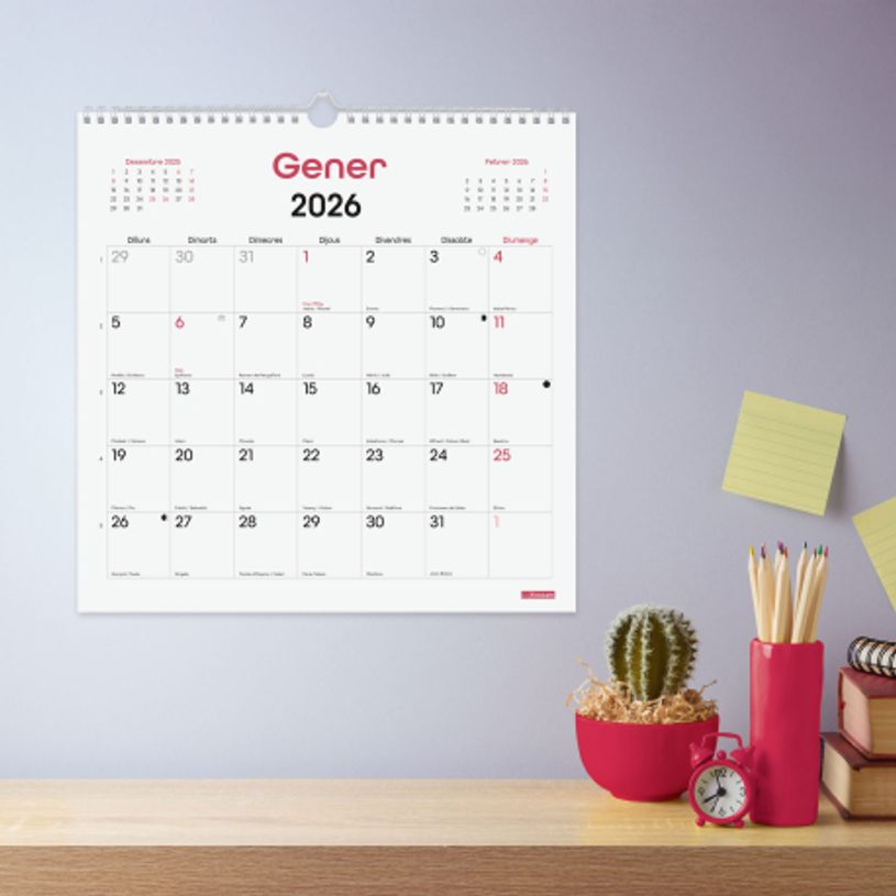 8422952420682-Finocam Calendario Chic De Pared Para Escribir 2027 – 300 x 300 mm--2
