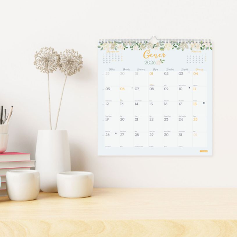 8422952420460-Finocam Calendario Design De Pared 2027 – 300 x 300 mm--0