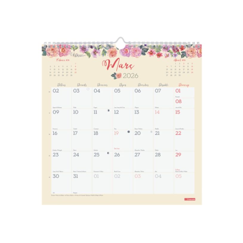 8422952420460-Finocam Calendario Design De Pared 2027 – 300 x 300 mm--2