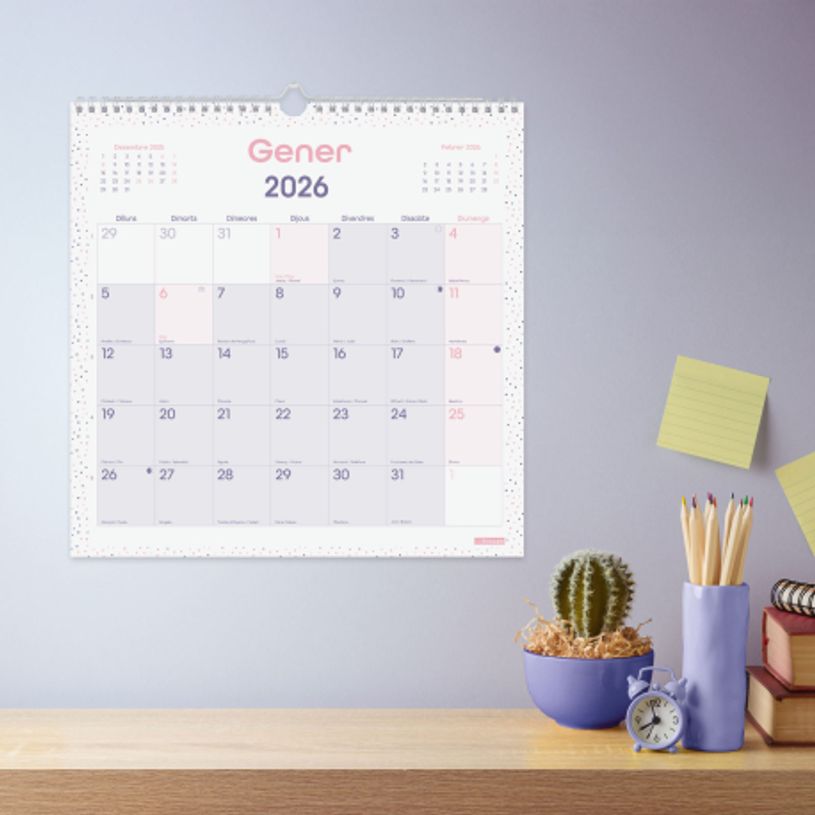 8422952420705-Finocam Calendario Chic De Pared Para Escribir 2027 – 300 x 300 mm--2