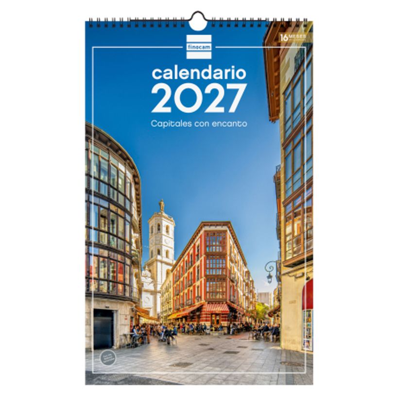 8422952424307-Finocam Calendario Imágenes De Pared Espiral Para Escribir 2027 – 250 x 400 mm--0