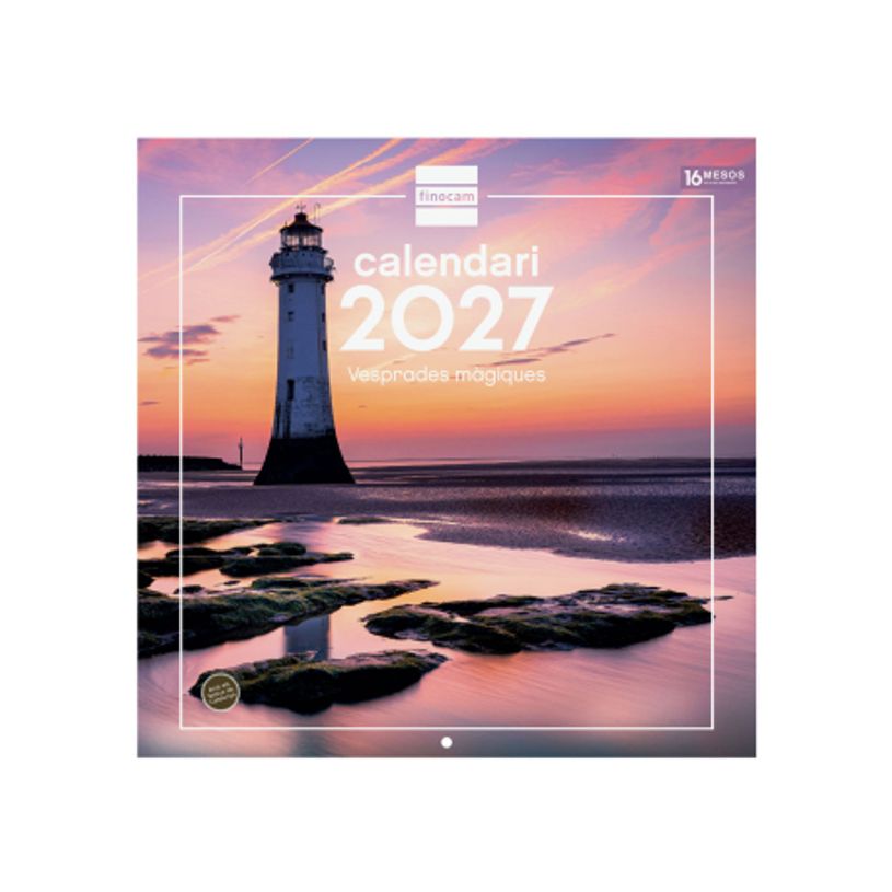 8422952424796-Finocam Calendario Imágenes De Pared 30X30 Para Escribir 2027 – 300 x 300 mm--0