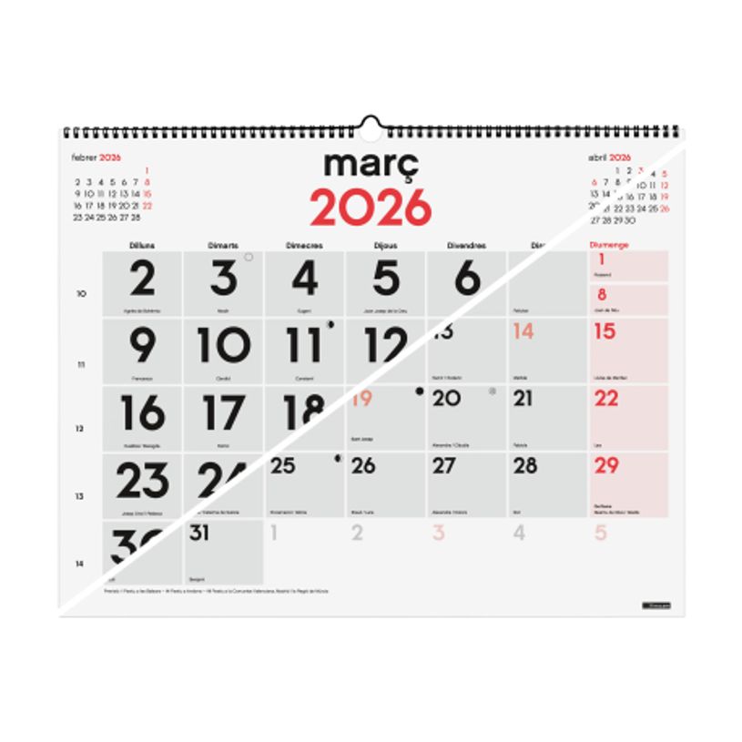 8422952420903-Finocam Calendario Neutro De Pared Mixto Xl 2027 – 540 x 420 mm--2