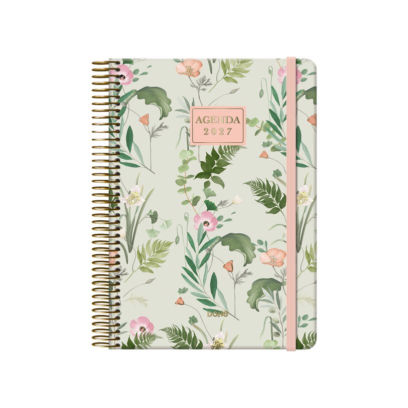 8421938136586-Agenda anual Dohe Velvet día por página con espiral 14 x 20 cm oasis--0