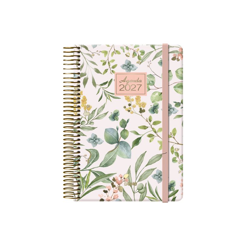 8421938136630-Agenda anual Dohe Gloss día por página con espiral 12,5 x 18 cm--1