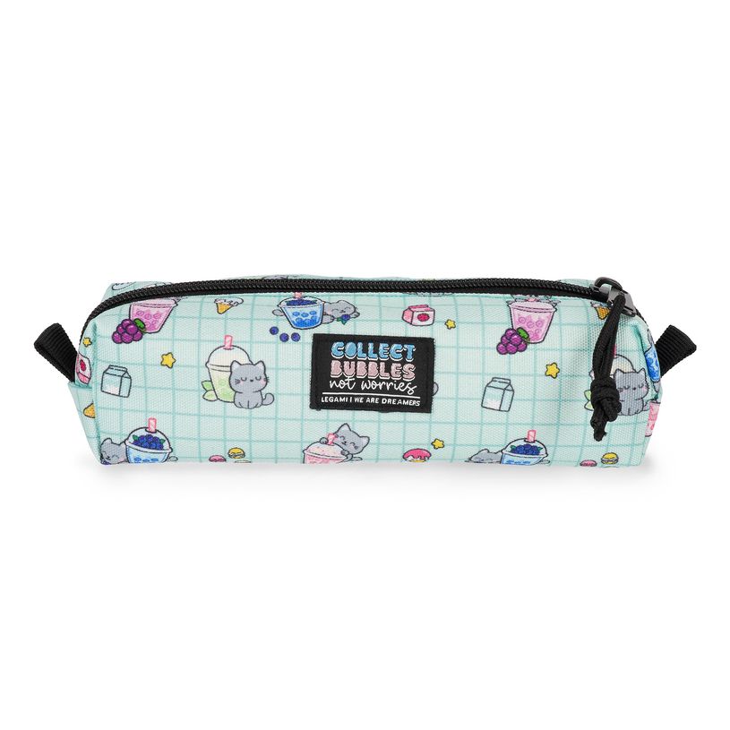 8052694124960-Legami - Trousse Kitty Bubble Tea - 1 Compartiment - 22 x 6 x 6 cm--0