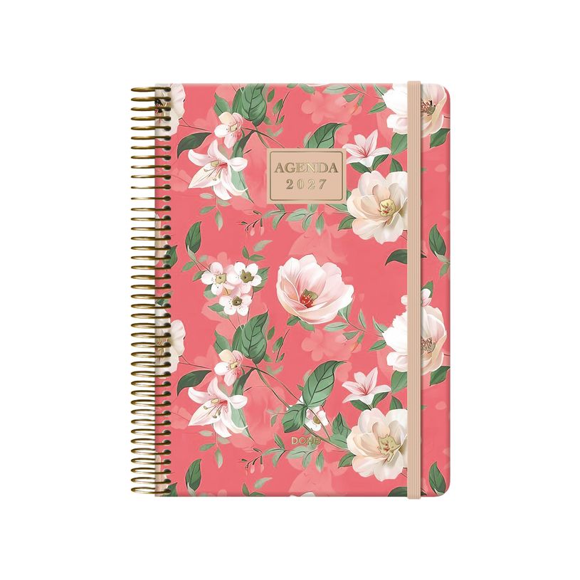 8421938136609-Agenda anual Dohe Velvet día por página con espiral 14 x 20 cm coral-P_405282238_1-0
