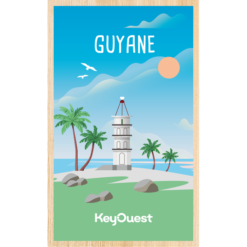 3662277076514-KeyOuest - Batterie externe Guyane26 - 10000mAh - Tour Dreyfus--0