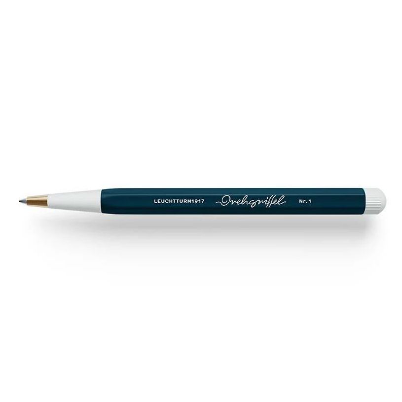 4004117661563-LEUCHTTURM1917 Drehgriffel Nr. 1 - Roller - encre noire - 0,5 mm - Deep Sea--0