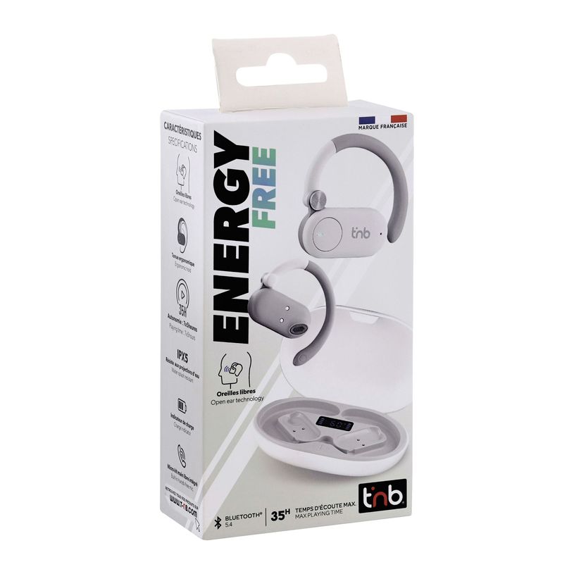 3303170118696-T'nB - Écouteurs sport ENERGY FREE - sans fil avec micro - Bluetooth - blanc--4