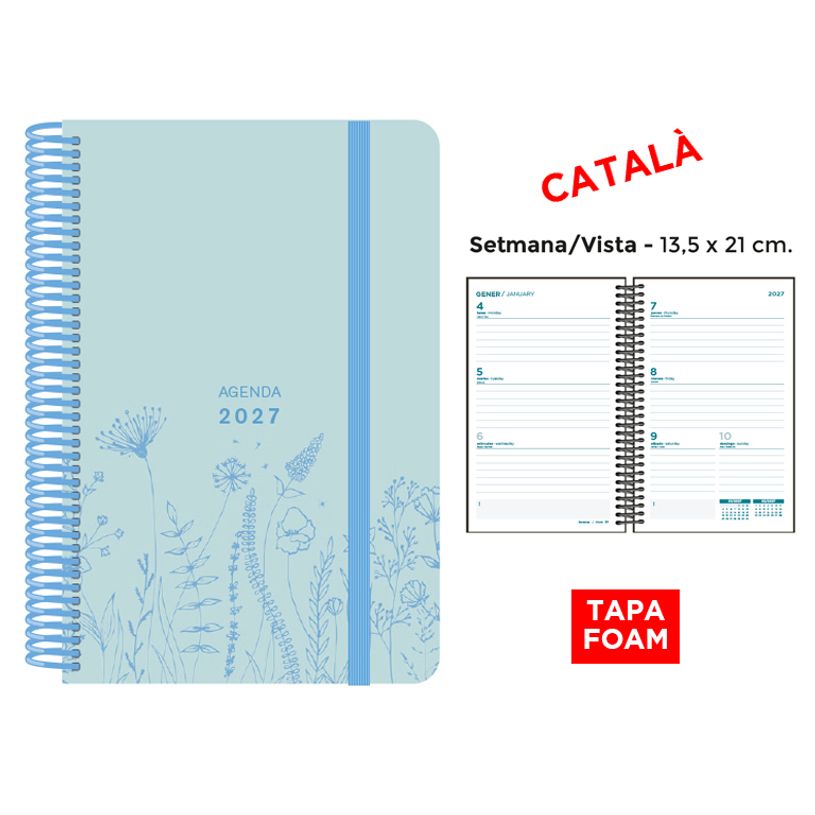 8412885264057-Agenda anual Senfort 2027 semana vista con espiral y tapa foam Spring azul – 13,5 x 21 cm – en cata--0