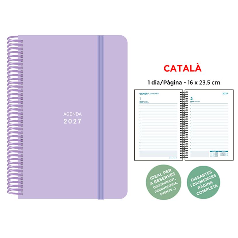 8412885263456-Agenda anual Senfort 2027 día por página con espiral y tapa de polipropileno lila – 16 x 23,5 cm 