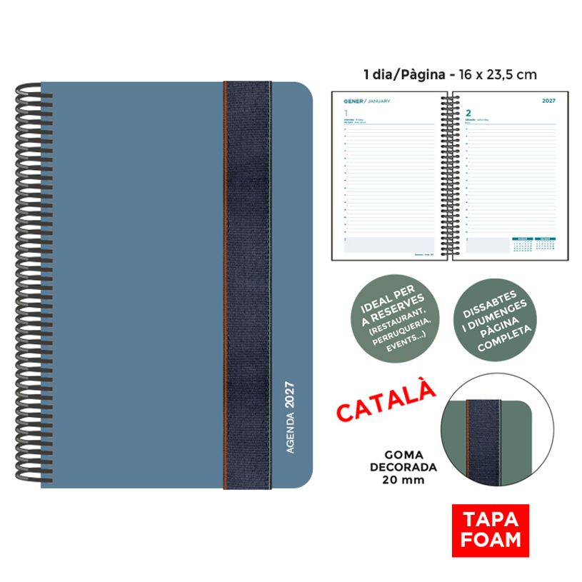 8412885263753-Agenda anual Senfort 2027 día por página con espiral y tapa foam con goma ancha azul plomo – 16 x 23,5 c--0