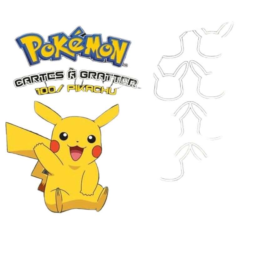 9782821217034-Pokémon : Cartes à gratter 100 % Pikachu-P_405283034_1-0