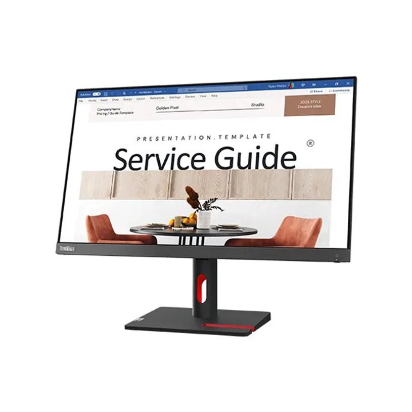 196802904933-Lenovo ThinkVision S24i-30 - Écran LED 24" - FHD - IPS - 250 cd/m² - 1300:1 - 4 ms - noir-P_405283076_8-6