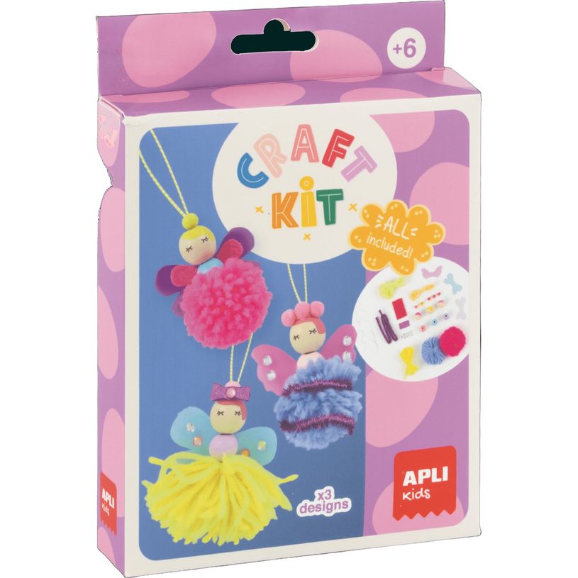 8410782205722-APLI Kids - Kit créatif Fées - Fabrication et décoration de 3 figures de fées - À par-P_405283225_1-0