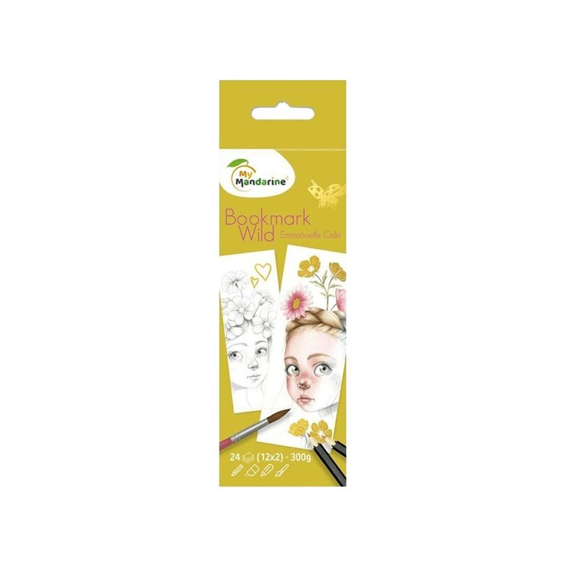 3609510521738-Avenue Mandarine Wild - Marque-pages à colorier - 24 feuilles 300 g - Emmanuelle Colin-P_405283454_1-0